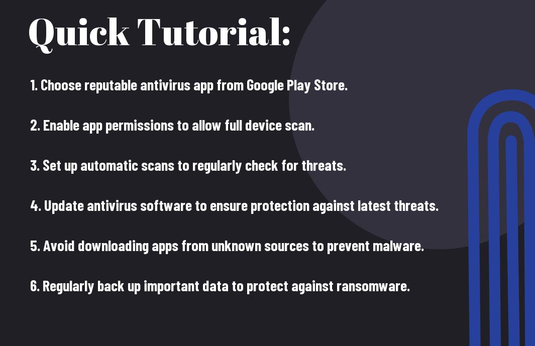 Secure Your Android Essential Antivirus Tools and Tips